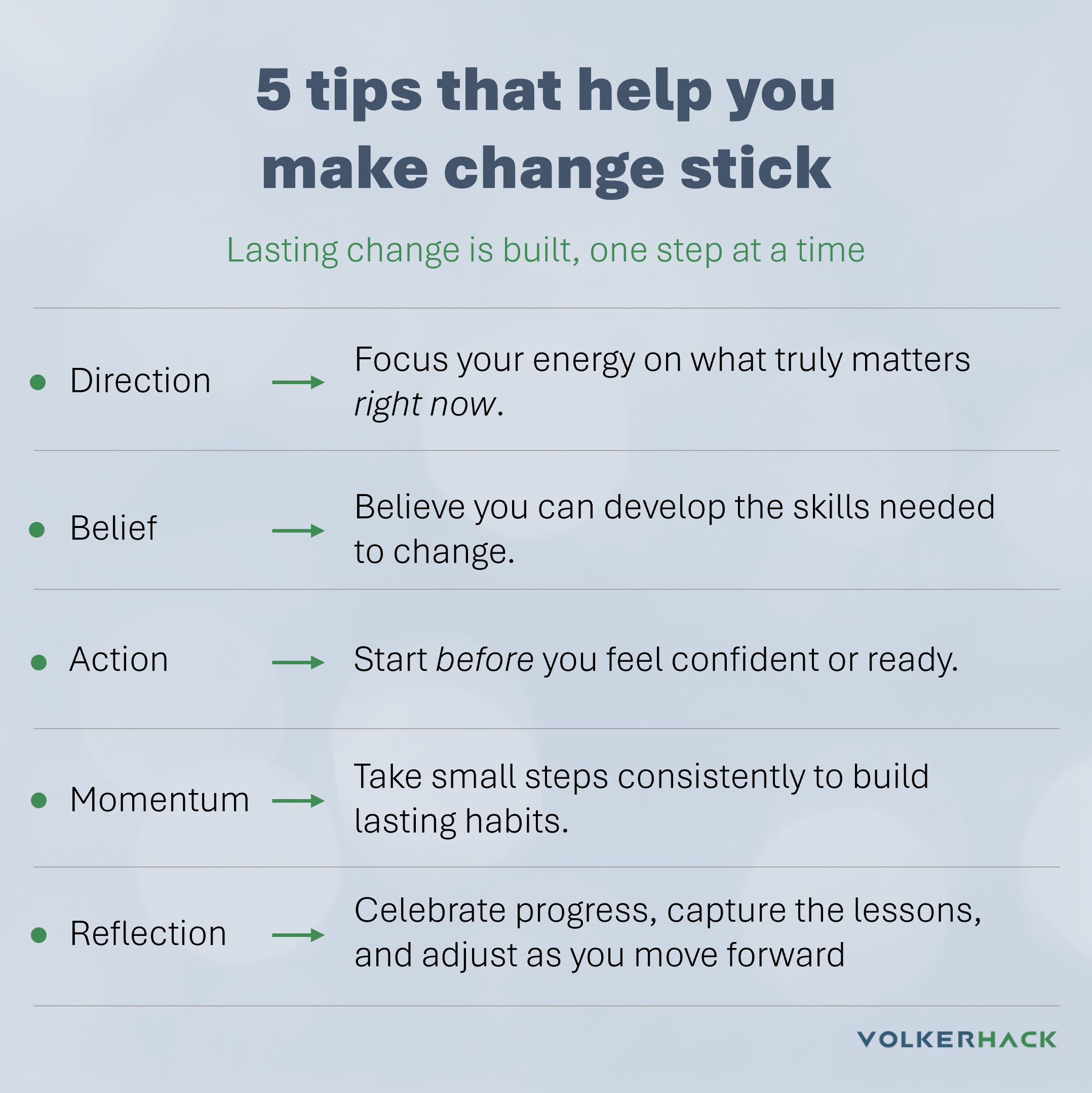 5 tips