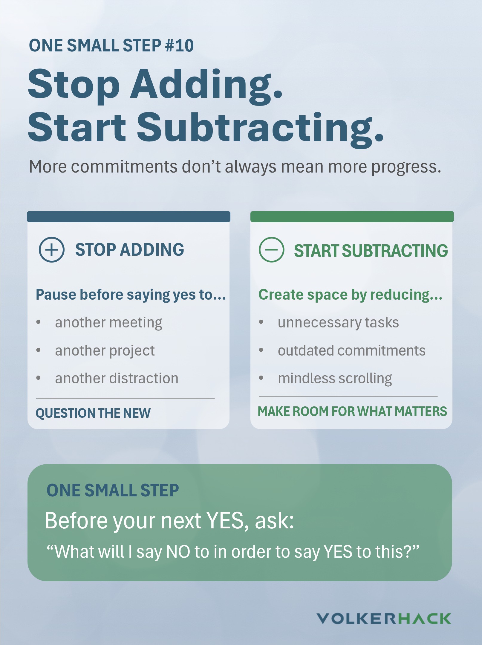 subtracting
